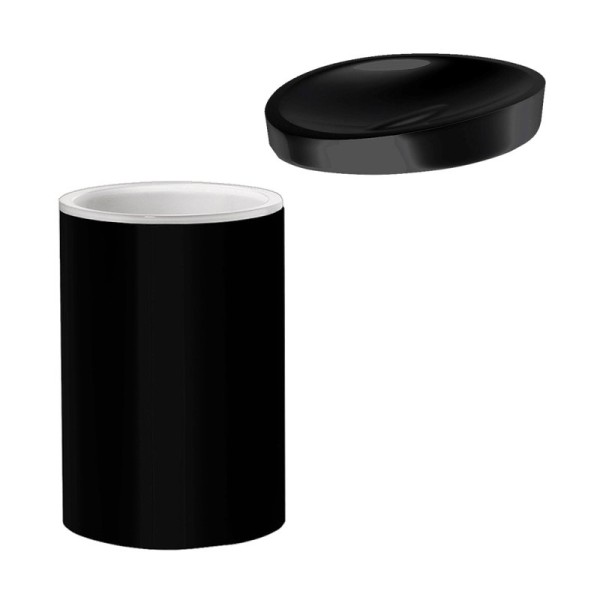 Набор Стакан Colombo Design Plus W4941.NM + Мыльница W4940.NM