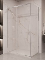 Душевой уголок Vincea Stella VSR-1ST1013CL 130x100 см, профиль хром, стекло прозрачное