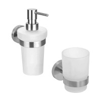 Набор Стакан Bemeta Neo 104110015 + Дозатор 104109016 Набор Стакан Bemeta Neo 104110015 + Дозатор 104109016