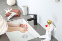 Смеситель для раковины Frap H17 F1017-6 черный