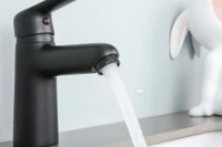 Смеситель для раковины Frap H17 F1017-6 черный Смеситель для раковины Frap H17 F1017-6 черный