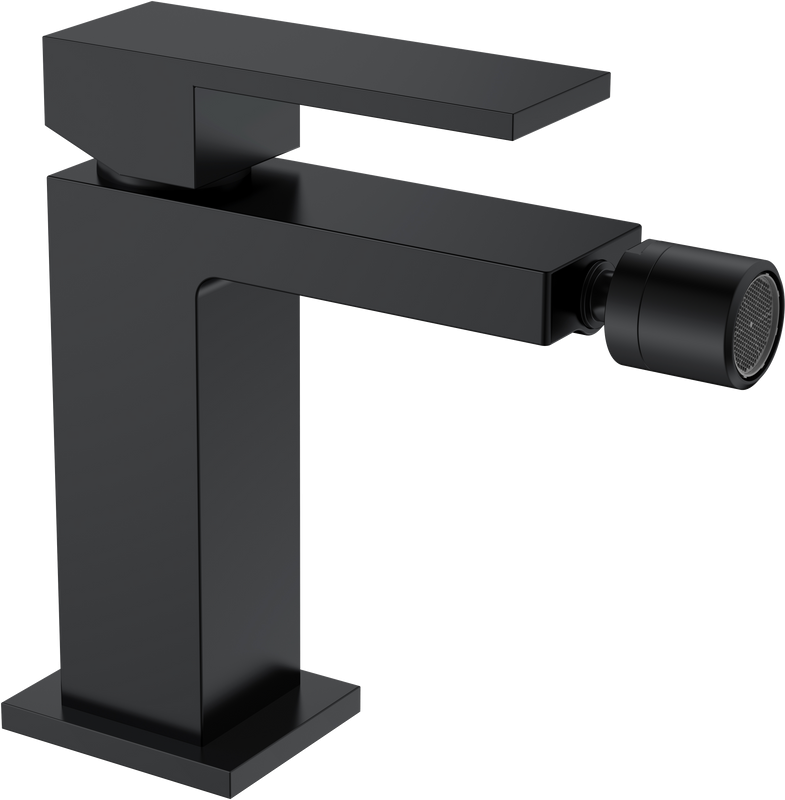 Смеситель для биде Boheme Qubic 476-B matt black