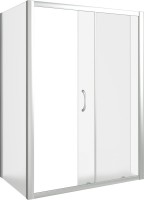 Душевой уголок Good Door Latte WTW+SP-G-WE 120x80 + очиститель для стекол