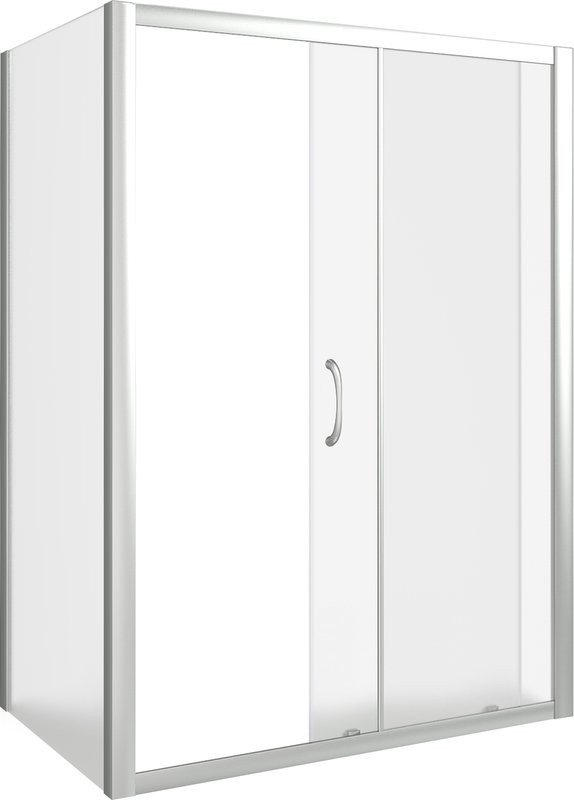 Душевой уголок Good Door Latte WTW+SP-G-WE 120x80 + очиститель для стекол