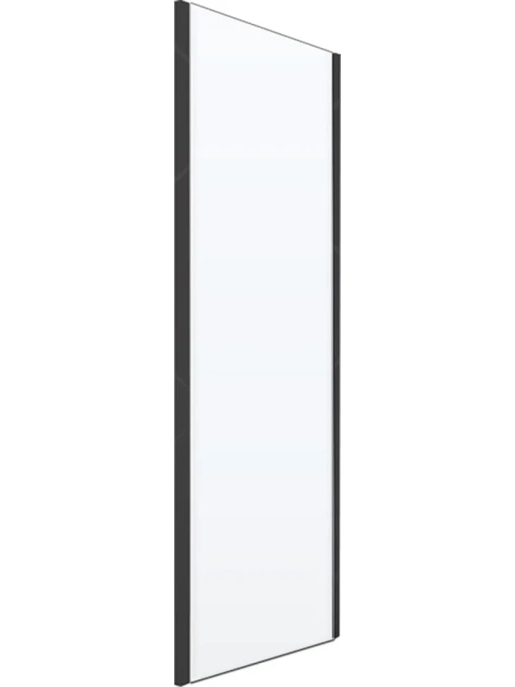 Душевой уголок RGW Leipzig LE-12B+80 см (117-121)x80x195 профиль черный матовый, стекло прозрачное