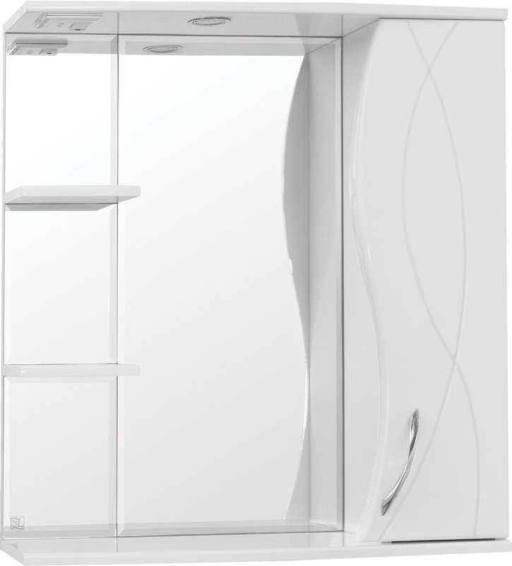 Зеркало Style Line Амелия С 75 белое