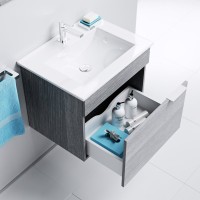 Мебельная раковина Sanita luxe Quadro 60 QDR60SLWB01