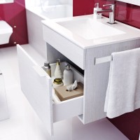 Мебельная раковина Sanita luxe Quadro 60 QDR60SLWB01