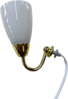 Зеркало ValenHouse Эллина 120 слоновая кость, основа светильника золото