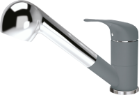 Смеситель для кухни Florentina Сигма FL серый шелк