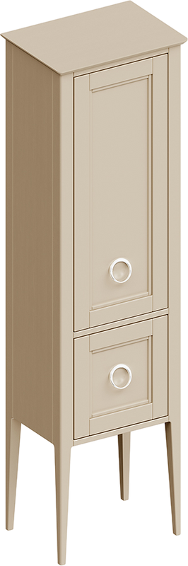 Шкаф пенал для ванной KERAMA MARAZZI Plaza Classic Neo 165 капучино