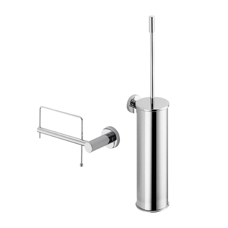 Набор Держатель Colombo Design Plus W4908.SX + Ершик W4962 хром