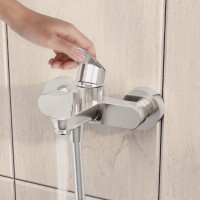 Смеситель для ванны с душем VitrA Flow Round хром