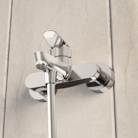 Смеситель для ванны с душем VitrA Flow Round хром