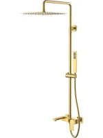Душевая стойка Boheme Qubic 478-MG matt gold