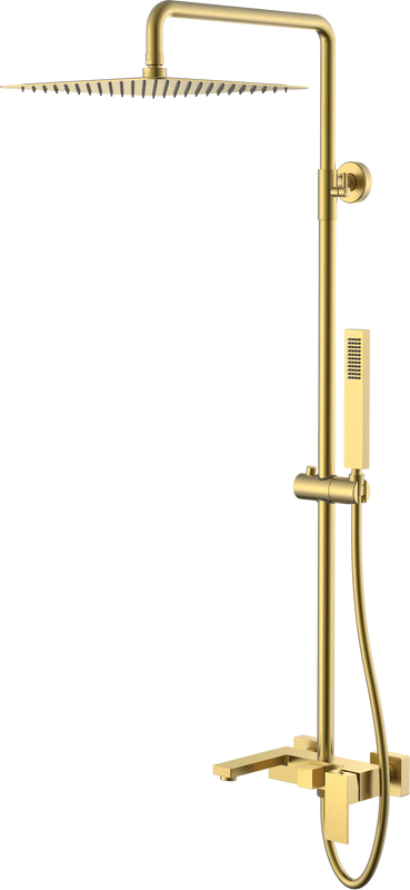 Душевая стойка Boheme Qubic 478-MG matt gold