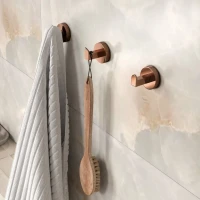 Крючок Wasserkraft Tauber 77723 розовое золото, на шурупах Крючок Wasserkraft Tauber 77723 розовое золото, на шурупах