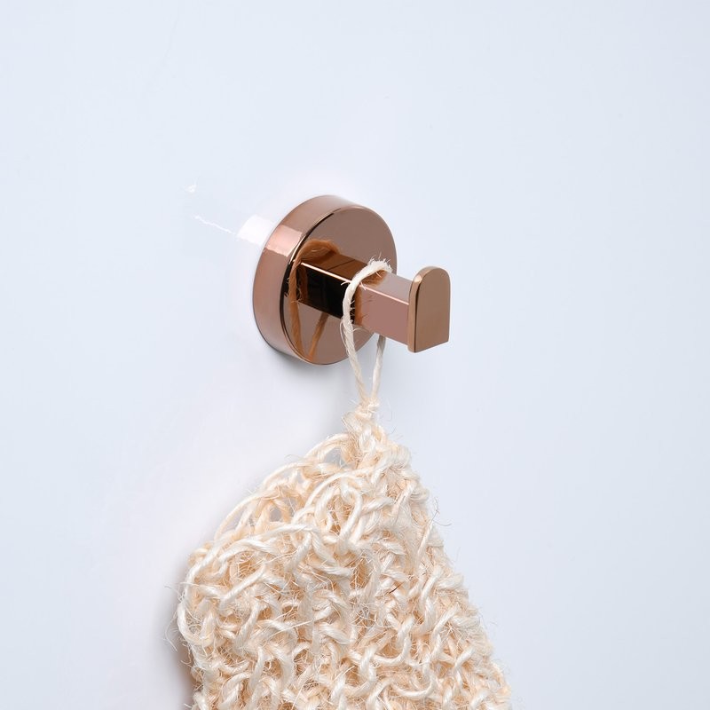 Крючок Wasserkraft Tauber 77723 розовое золото, на шурупах