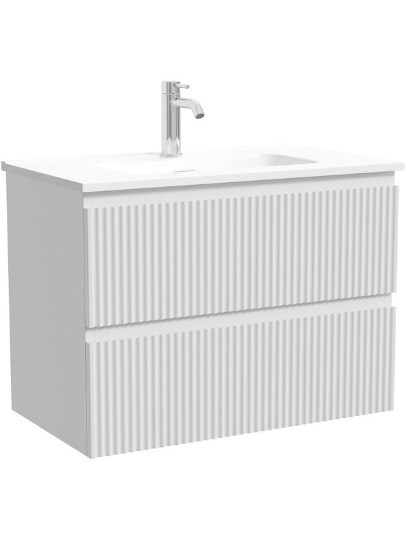 Тумба с раковиной Sancos Snob R 70 Bianco, раковина CN7029