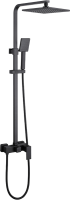 Душевая стойка Abber Daheim AF8220B черная матовая