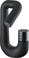 Смеситель для раковины IDDIS Twist TWIBLBTi01 матовый черный