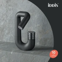 Смеситель для раковины IDDIS Twist TWIBLBTi01 матовый черный