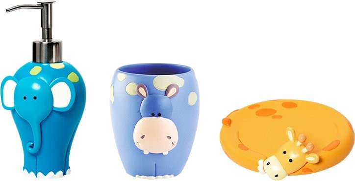 Набор Стакан Wasserkraft Lippe K-8128 + Дозатор K-8199 + Мыльница K-8129