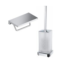 Набор Держатель Wasserkraft K-1425 с полкой для телефона + Ершик K-1037 Набор Держатель Wasserkraft K-1425 с полкой для телефона + Ершик K-1037