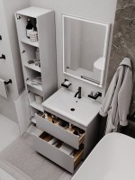 Тумба напольная SanStar Riana 70 Без раковины для ванной комнаты, Грей