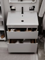 Тумба напольная SanStar Riana 70 Без раковины для ванной комнаты, Грей