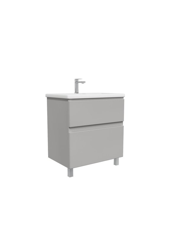 Тумба напольная SanStar Riana 70 Без раковины для ванной комнаты, Грей