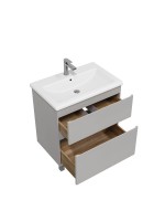 Тумба напольная SanStar Riana 70 Без раковины для ванной комнаты, Грей