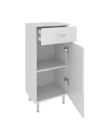 Тумба Runo Эконом мебель 30 R белая Тумба Runo Эконом мебель 30 R белая