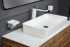 Мебель для ванной Armadi Art Vallessi 100 со столешницей белая, зебрано