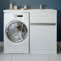 Мебель для ванной комнаты AQUATON Лондри 60 R под стиральную машину
