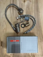 Смеситель для кухни D-lin D150628-T с гибким изливом, хром