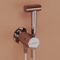Гигиенический душ Sancos Atom SC2001CH со смесителем, С ВНУТРЕННЕЙ ЧАСТЬЮ, хром глянцевый