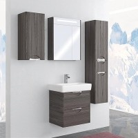 Тумба с раковиной AQUATON Сильва 60 дуб макиато Тумба с раковиной AQUATON Сильва 60 дуб макиато