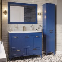 Мебель для ванной комнаты Sanflor Ванесса 105, напольная, индиго