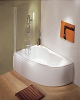 Акриловая ванна Jacob Delafon Micromega Duo E60219RU-00 L 150x100 см, угловая, левая, пристенная, белая, асимметричная