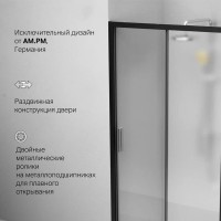 Душевая дверь в нишу AM.PM Gem Solo W90G-110-1-195BM 110 см