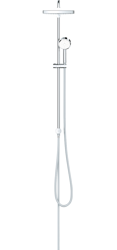 Душевой комплект Смеситель Grohe BauFlow 23601000 + Стойка Tempesta Cosmopolitan System 250 26694000