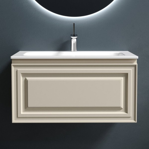 Тумба с раковиной Sancos Very 80 beige soft