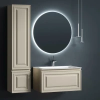 Тумба с раковиной Sancos Very 80 beige soft
