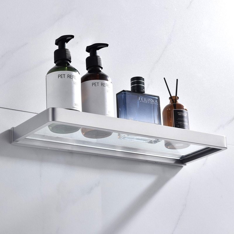 Полка под зеркало Abber Westen AA1759SP 40 см, стеклянная