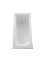 Ванна из искусственного камня Фэма Виктория 165x70 см, пристенная, белая, на ножках