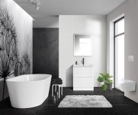 Тумба под раковину BelBagno Albano 70 напольная, bianco lucido