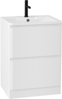 Тумба под раковину BelBagno Albano 70 напольная, bianco lucido