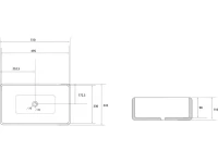 Накладная раковина Abber Rechteck AC2207MB матовая черная Накладная раковина Abber Rechteck AC2207MB матовая черная