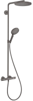 Душевая стойка Hansgrohe Raindance Select S 27633340 черный хром